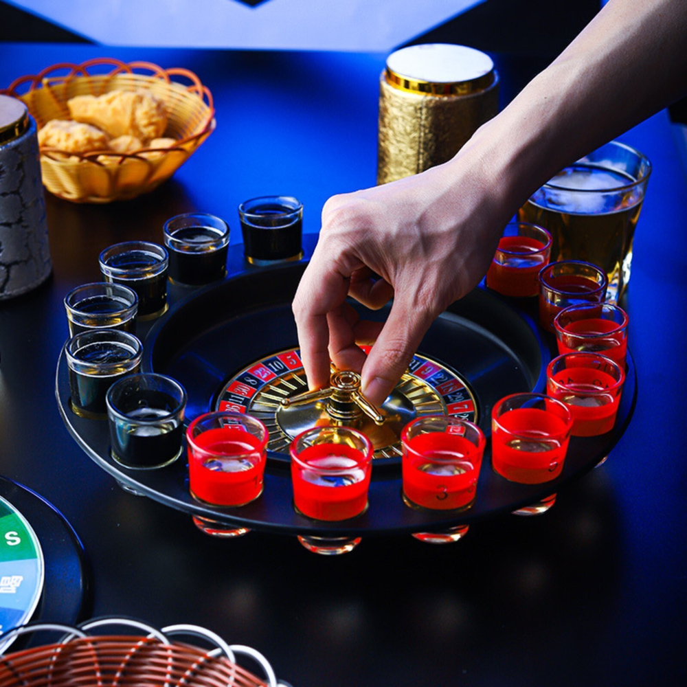 Настольная игра для взрослых Алко-Вегас, алкогольная рулетка