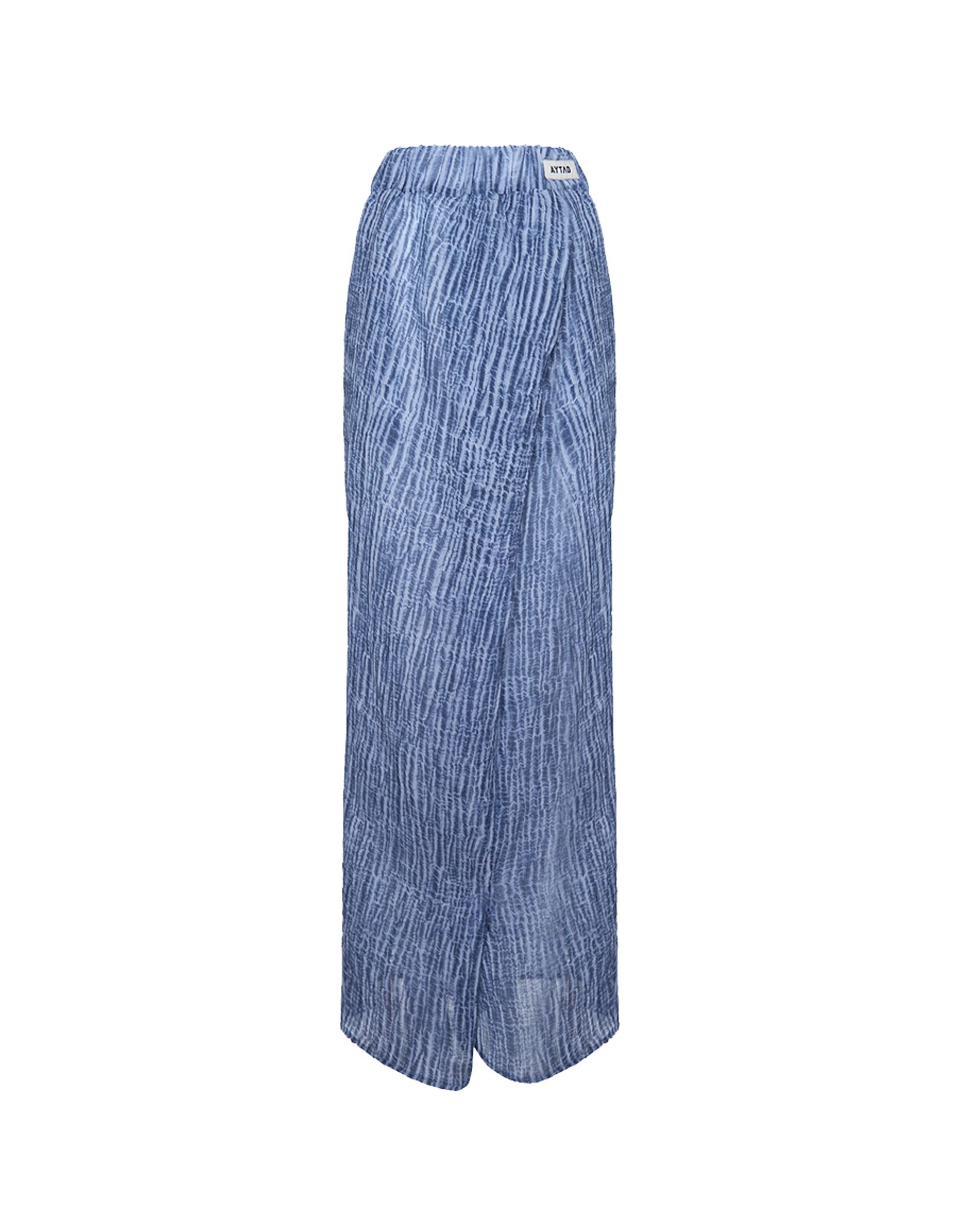 Blue ripples pants