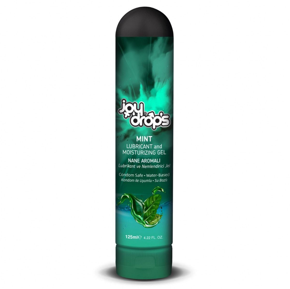 Лубрикант JoyDrops "Mint" со вкусом мяты, 125 мл