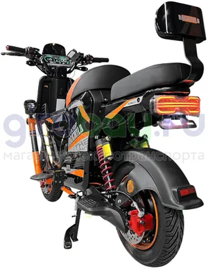 Электроскутер ROCKWILD X900 1600W (60V/40Ah) - Черный фото №8