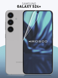 Защитная плёнка ROSCO для Samsung Galaxy S24+ (арт.SS-S24P-GEL-FILM-GLOSSY )