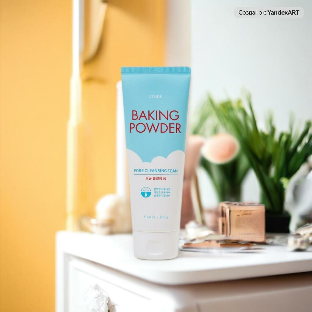 ETUDE HOUSE Baking Powder Pore Cleansing Foam Глубоко очищающая пенка для умывания
