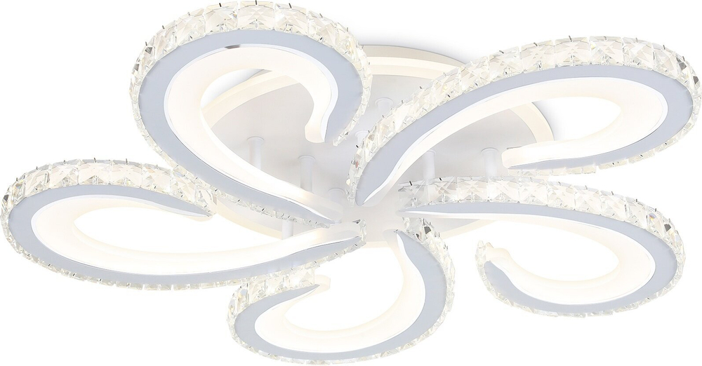 Потолочная люстра Ambrella Acrylica Ice FA1703-83753, светодиодная, регулировка цветовой температуры