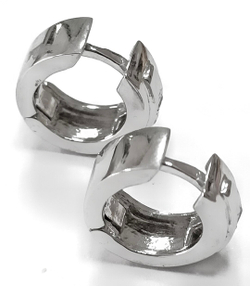 Ювелирные серьги из серебра 925 пробы с фианитами