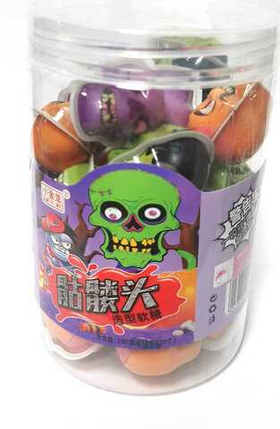 Мармелад Череп с жидкой начинкой 30шт*10гр