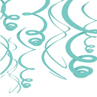 Спираль Robin's Egg Blue 55см 12шт/A