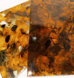 Пресс-плитка из янтаря для бани и парных