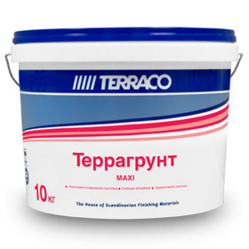 Грунтовка Terraco (Террако) акриловая Terragrunt Террагрунт Макси 10 кг