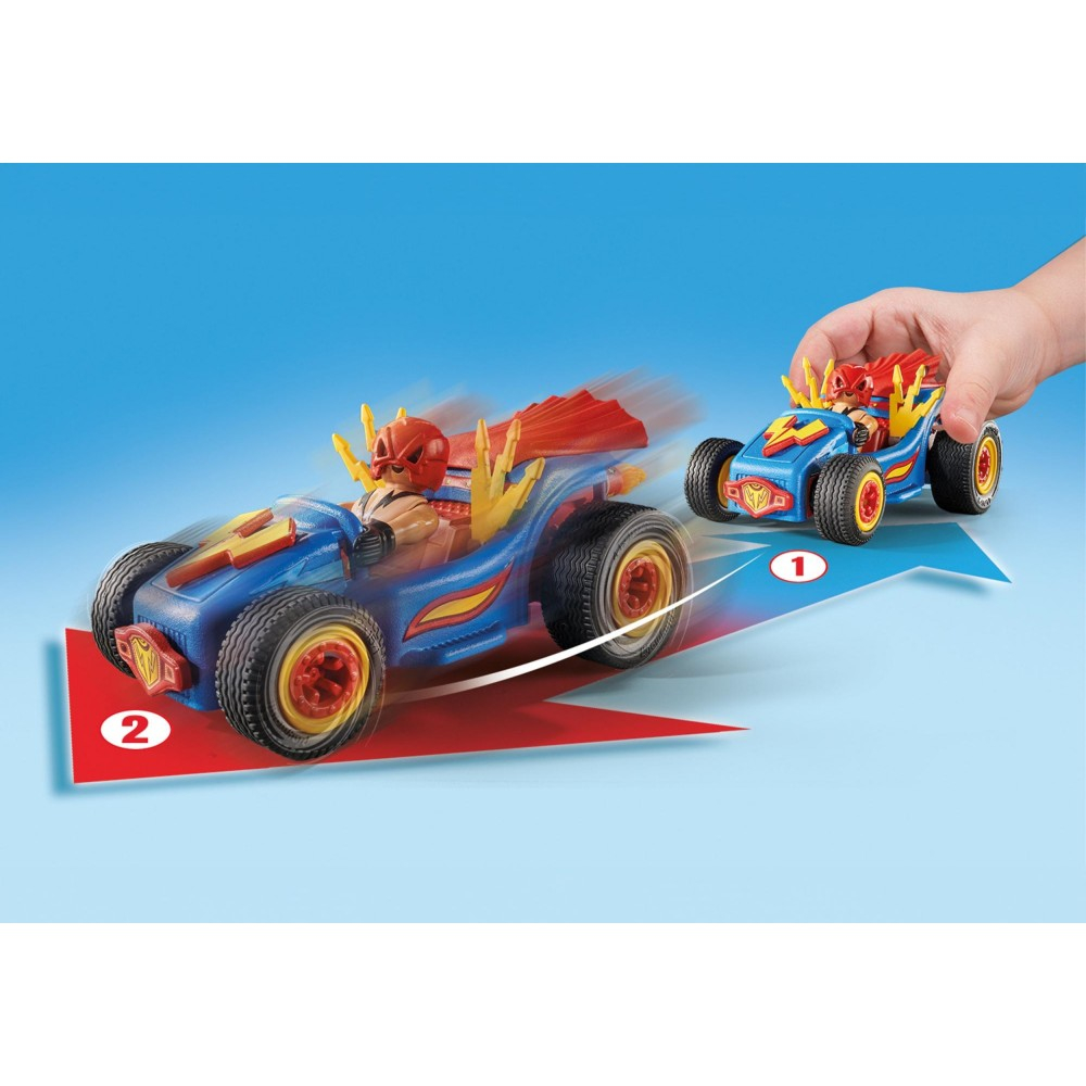 Playmobil - Funstars Racing: Гонщик Гокарт 71632