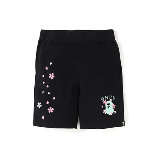 BAPE SAKURA SWEAT SHORTS