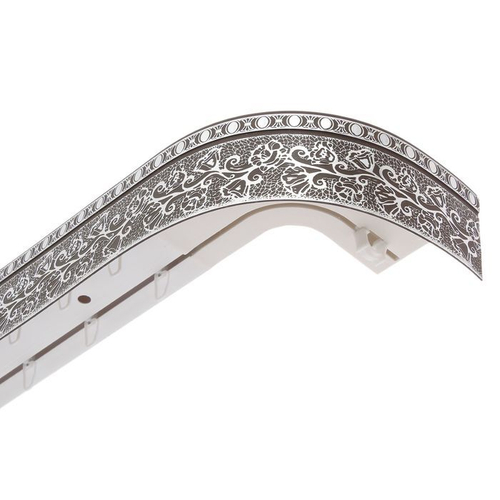 Планка ПВХ Кружево МАГЕЛЛАН Золото/Шоколад (Бленда)