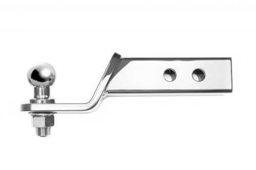 Кронштейн 50х50 для фаркопа универсальный в сборе, нержавеющая полированная сталь (паспорт и сертификат) PTG.TOW990105