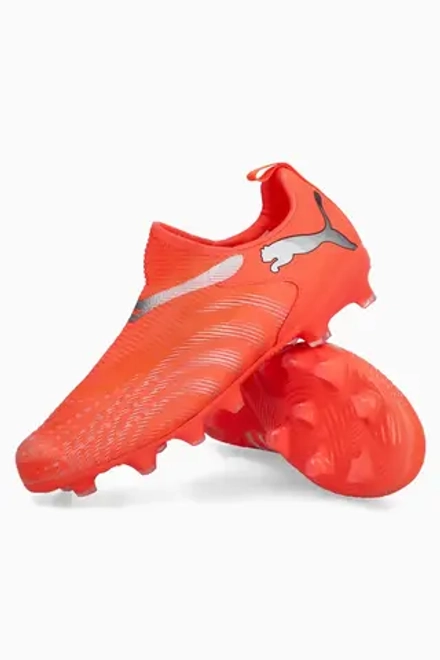 Бутсы Puma Future 9 Match LL FG/AG Junior - красный