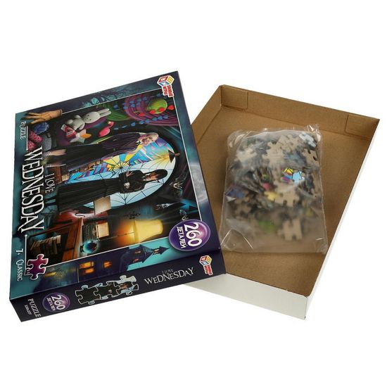 Пазл классический в коробке. I love Wednesday. 260 деталей. 285х190х33 мм. Умные игры