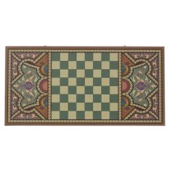 GAEM Игра настольная 2 в 1 ( шашки, нарды) "Восточные", L60 W30 H4 см