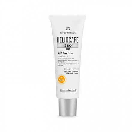 Heliocare 360 Солнцезащитная эмульсия для лица с SPF 50+ для кожи c куперозом, 50 мл