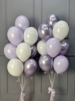 Композиция из шаров Нежная семёрка