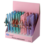 Ручка шариковая, Basir, синие чернила, серия "Рыба", с брелоком, 40 шт