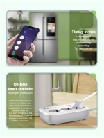Умный сетевой удлинитель SEW3452 с Wi-Fi