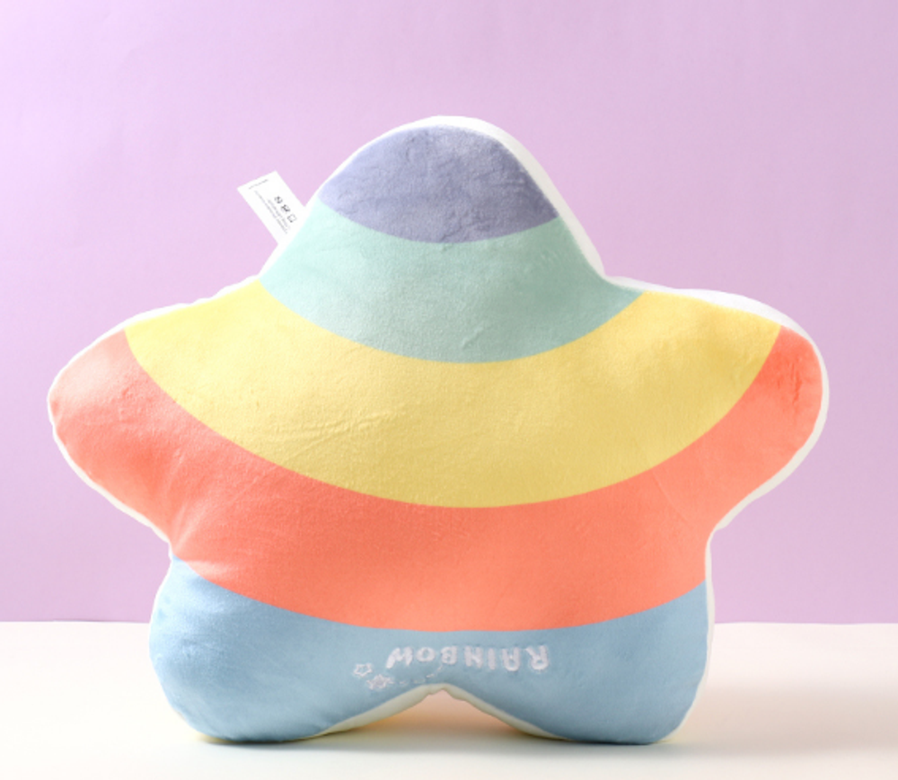 Подушка звезда серии Rainbow