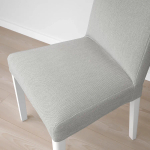 Стол+6 стульев - STRANDTORP  / BERGMUND IKEA/ СТРАНДТОРП/БЕРГМУНД ИКЕА, 205х95х75 см, серый/белый