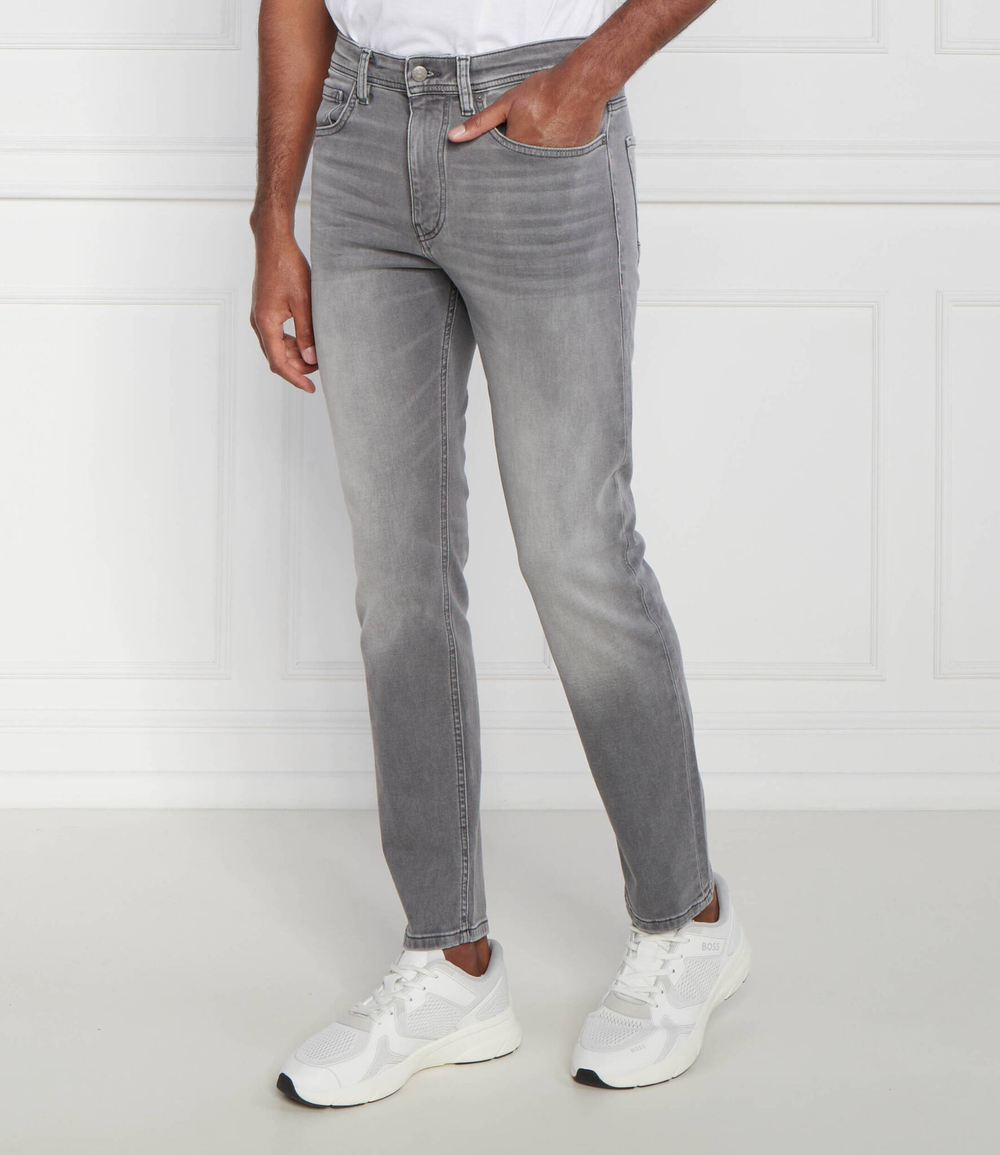 Джинсы Taber Zip BC SP 1 BOSS ORANGE - серый(50495939)