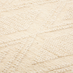 Ковер из шерсти и переработанного хлопка shillong из коллекции ethnic