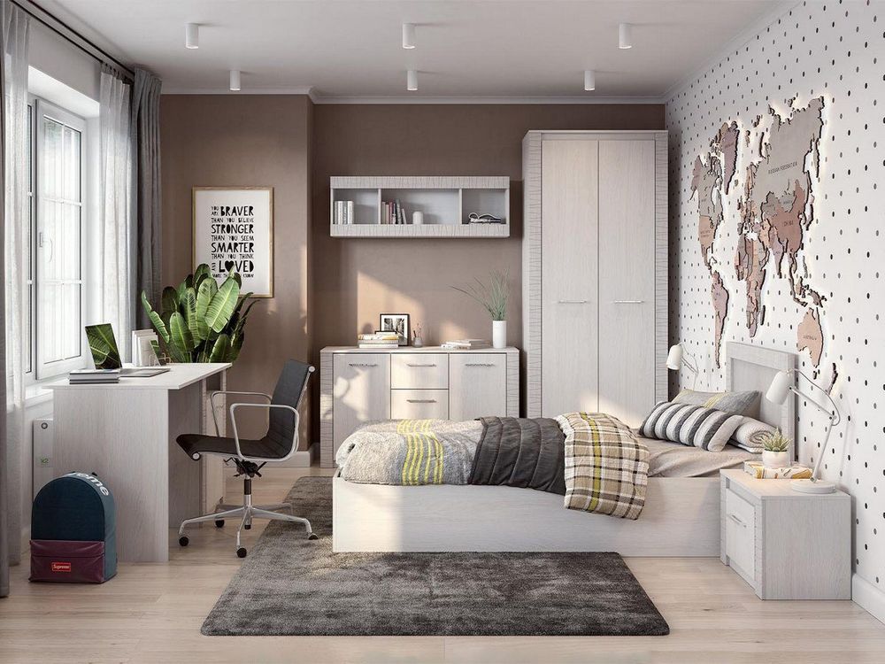 Модульная система Гамма 20 Полка навесная 1300 Серия №4