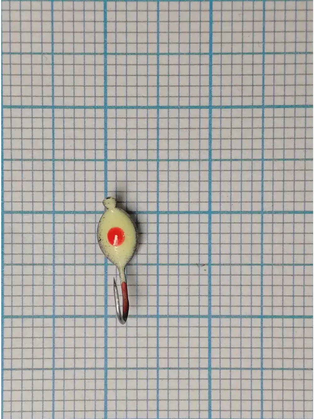 Мормышка вольфрамовая Плавунец с ушком