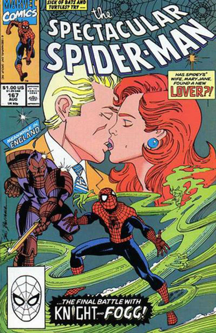 Комикс the Spectacular Spider-Man #167