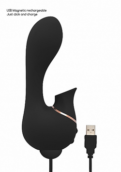 Вакуумно-волновой стимулятор Irresistible Mythical, черный