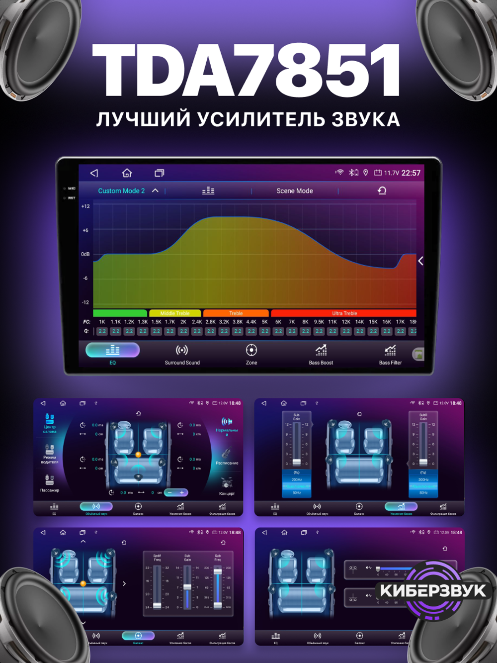 Автомагнитола TS105