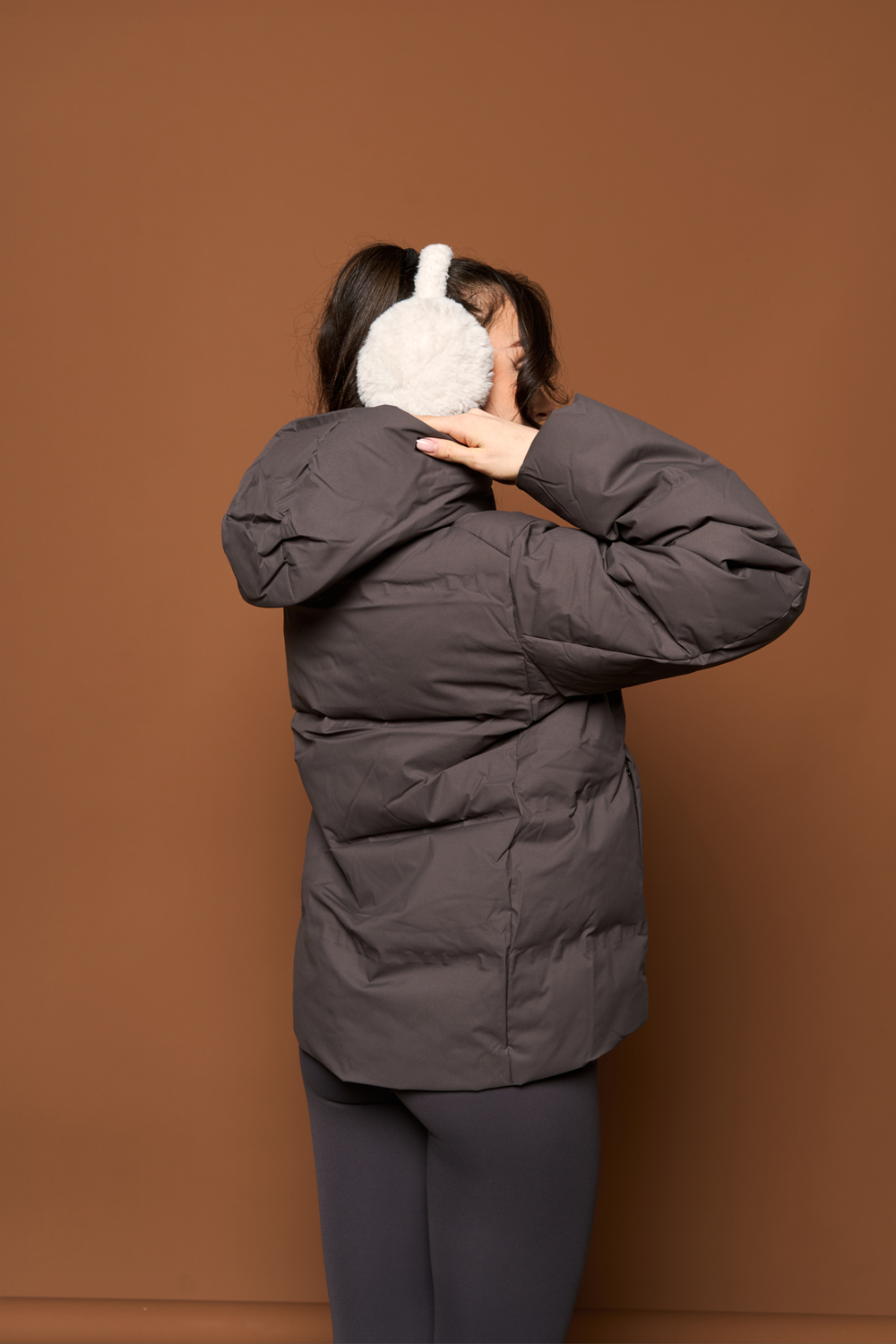 ПУХОВИК ЗИМНИЙ HAWK (серый)