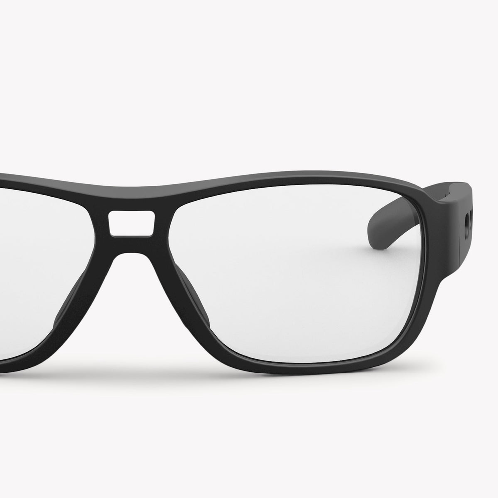 Спортивные очки с диоптриями детские Siols / Kids Fusion Hybrid / Black Matt / Small 7-10 лет