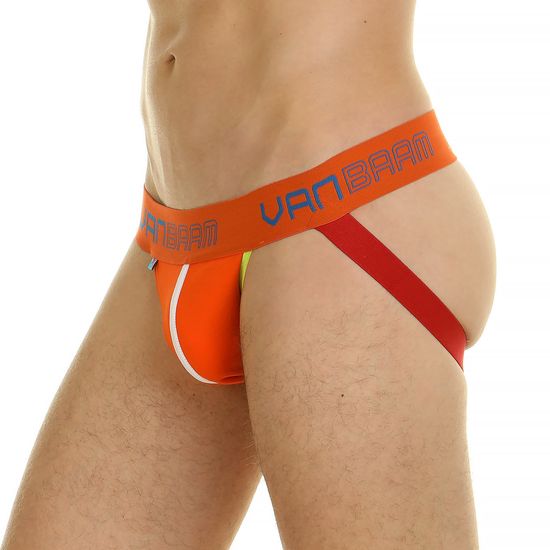 Мужские трусы джоки оранжевые Van Baam