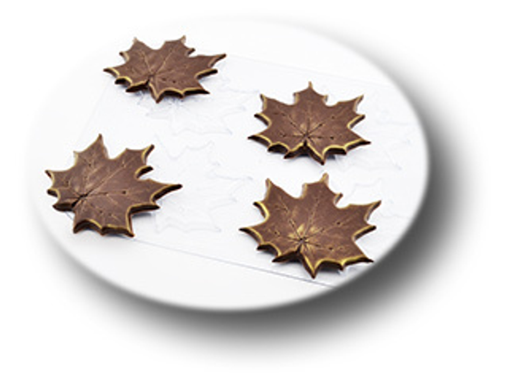 Форма Кленовые листья, пластик