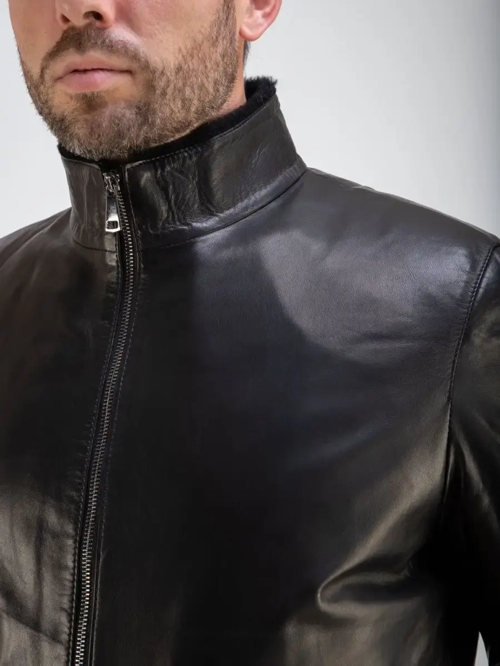 Дубленка мужская натуральная куртка зимняя Турция