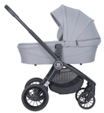 Коляска модульная 2в1 Baby shell (BBS-19 Light grey/Светло серый/черная рама)
