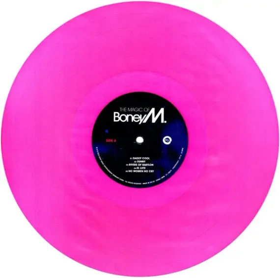 Boney M. – The Magic Of Boney M. (Special Remix Edition) (Coloured Magenta / Blue) 2LP