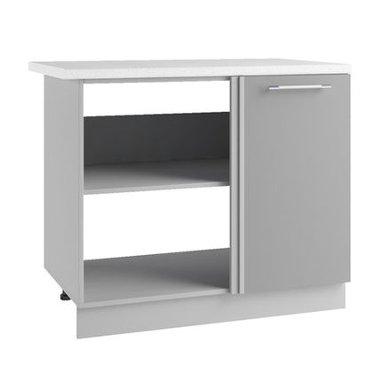 Кухня Модуль МСУ 1000 Лофт Штукатурка серая