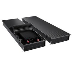 Конвектор внутрипольный Royal Thermo ATRIUM TURBO-110/400/3000-DG-U-BL