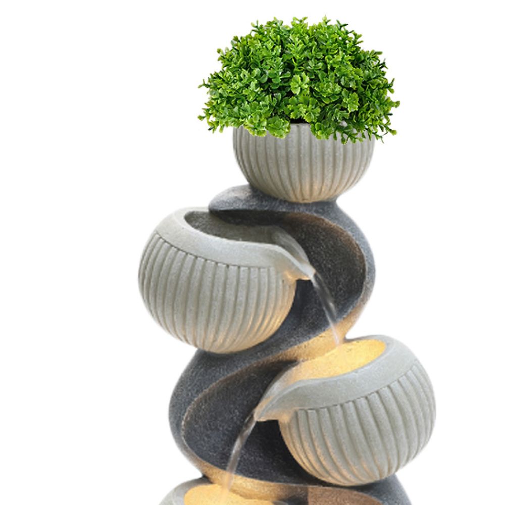 Waterfall Фонтан с подсветкой Пузыри