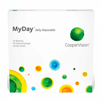 Однодневные контактные линзы MyDay daily disposable (уп. 90 линз)