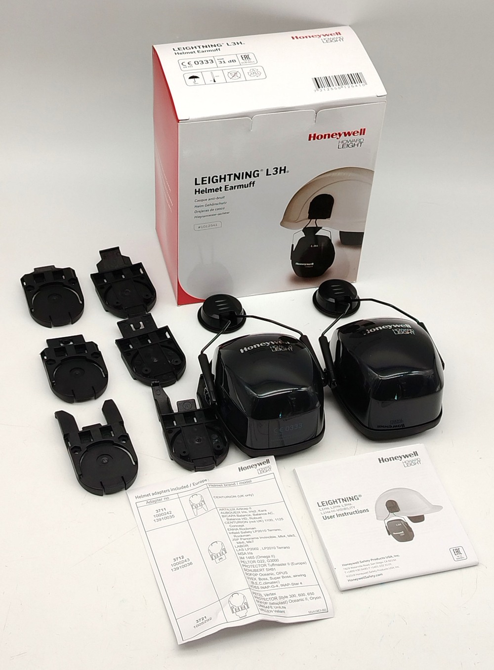 Наушники противошумные электронные L3H с усилением речи SNR 31 дБ Honeywell Howard Leight 1012541