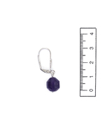 Серьги из аметиста amse995