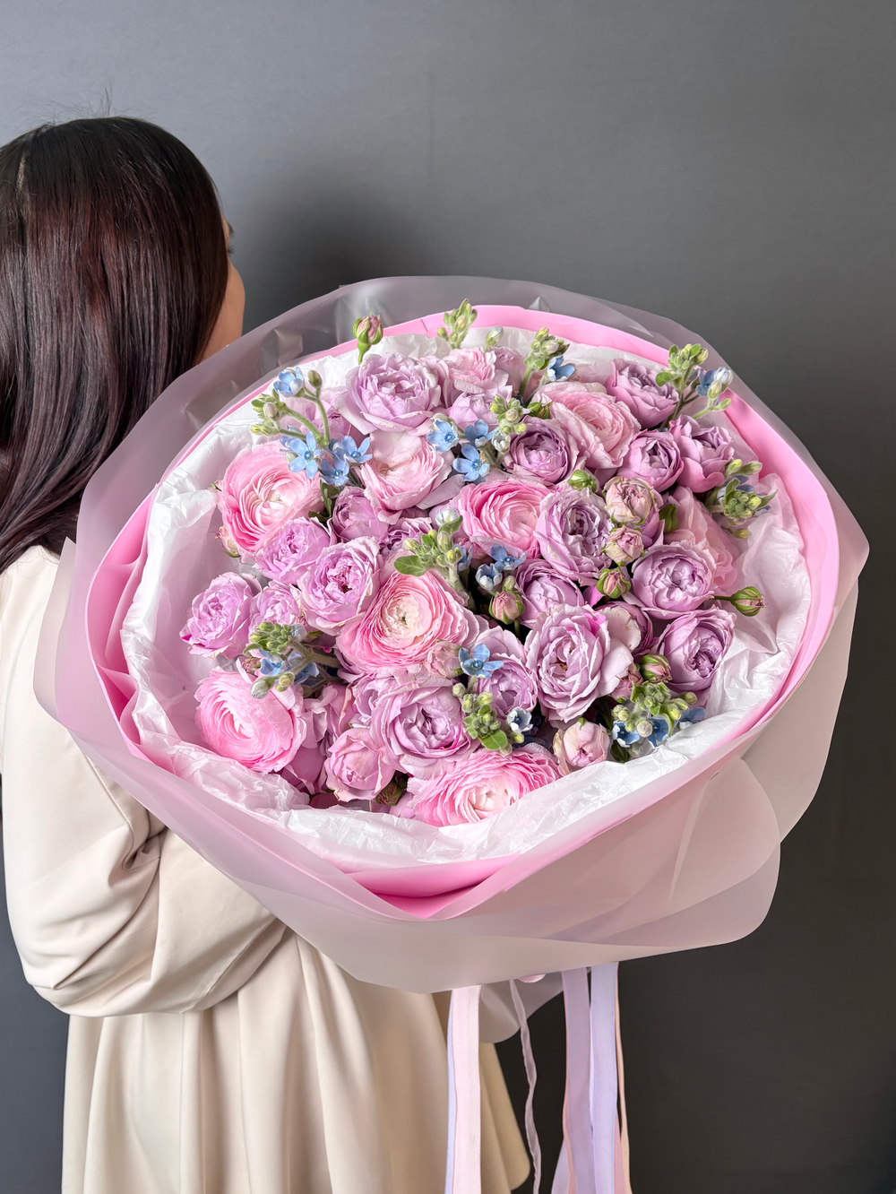 Авторский букет «Облако нежности»