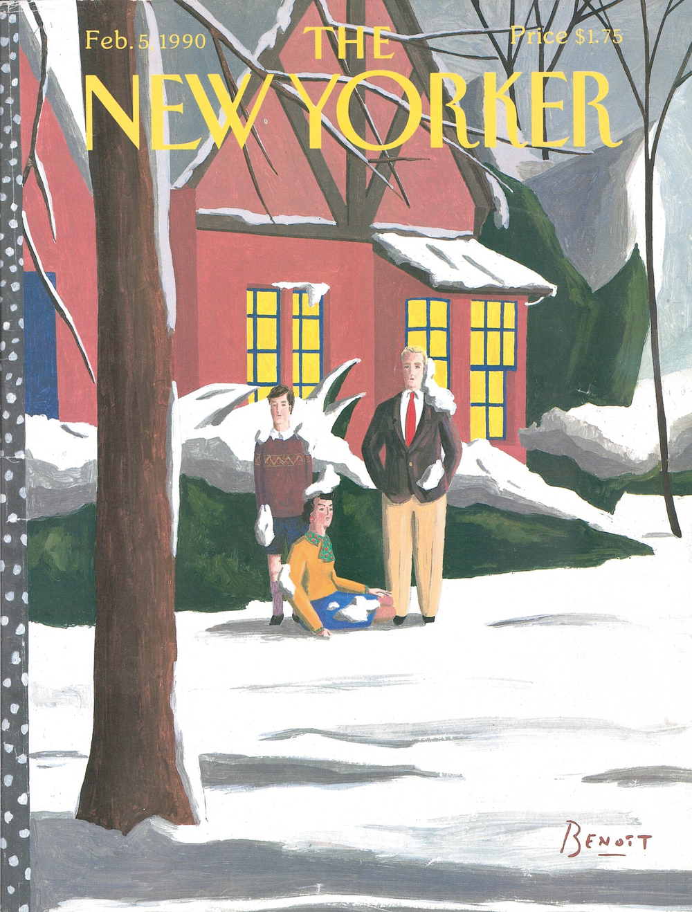 Журнал The New Yorker 05-02-1990, обложка