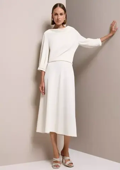 Блузка из джерси-трикотажа с вырезом в виде водопада Black Label