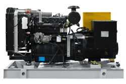 Резервный дизельный генератор МД ЭД-60-Т400-2РПМ29 в погодозащитном кожухе на шасси с АВР