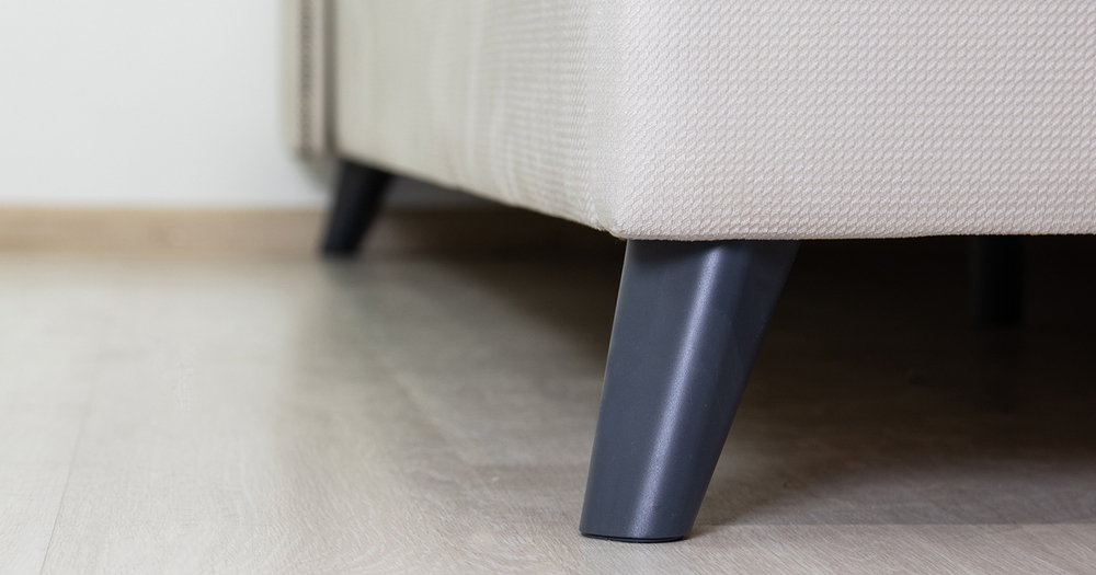 Мелисса (160)Кровать двойная без ПМ арт. Тори 56 велюр (светло-бежевый)